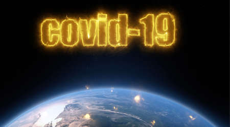 Corona virus -Covid 19 conceptの写真素材