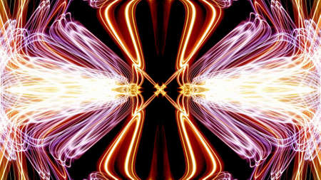 Abstract laser lightsの写真素材