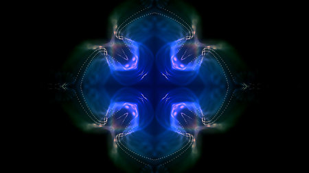 Abstract kaleidoscope background. Beautiful multicolor kaleidoscope texture. Unique kaleidoscope...
