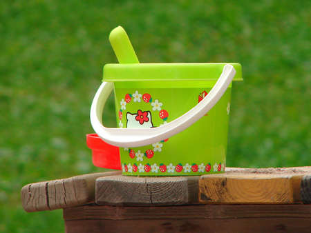      Children's toys for game in a sandbox                          の写真素材