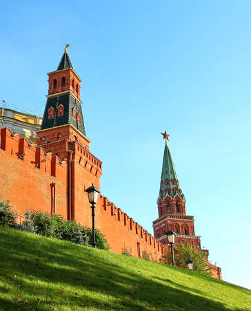 Kremlin Wall. Moscow. Russiaのeditorial素材