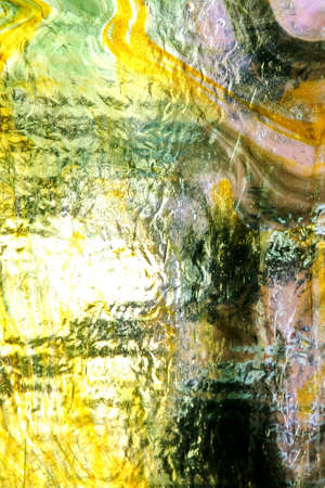 Light shining through glass privacy window. Abstract backgroundの写真素材