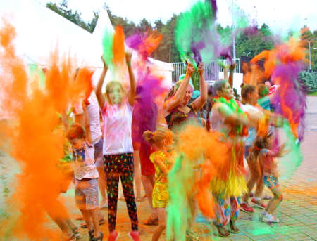 Holi color festival