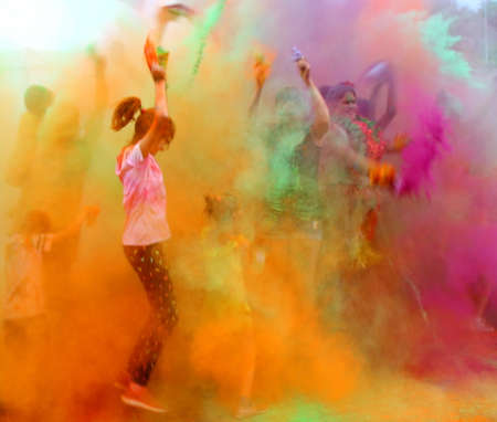 Holi color festival