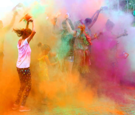 Holi color festival