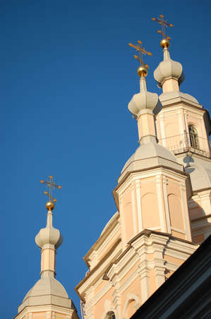 Russian orthodox church, architecture. Exterior.の写真素材