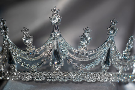 Royal luxury crown for princess and queen.の写真素材