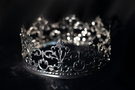 Royal crown for queen and princess, beauty contest.の写真素材