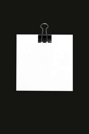 stick note isolated on white backgroundの写真素材