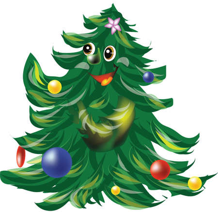 Christmas treeのイラスト素材