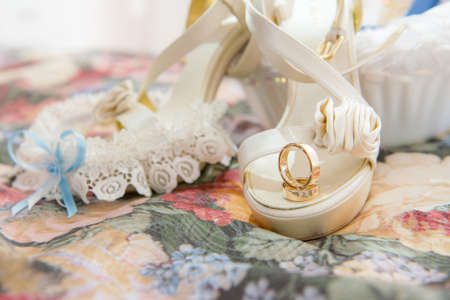 Wedding ringsの写真素材