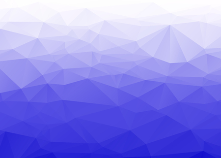 Blue polygonal mosaic background. Low poly style vector illustrationのイラスト素材