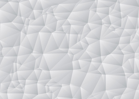 Gray polygonal mosaic background. Low poly style vector illustrationのイラスト素材