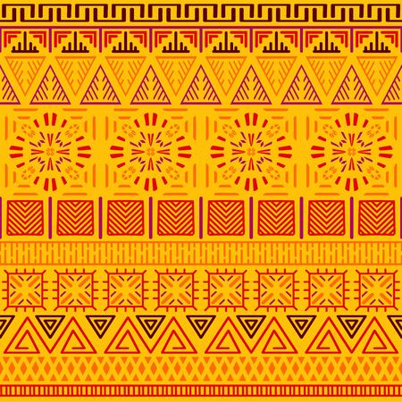 Tribal ethnic seamless pattern.のイラスト素材