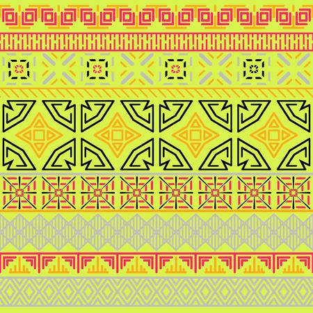Tribal seamless patternのイラスト素材