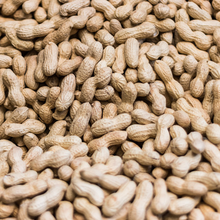 Macro image with full of peanuts.