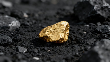 Wooden pier on the foggy lake with blue sky background.の素材