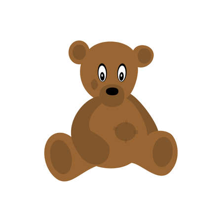 brown bear ,vector illustrationのイラスト素材