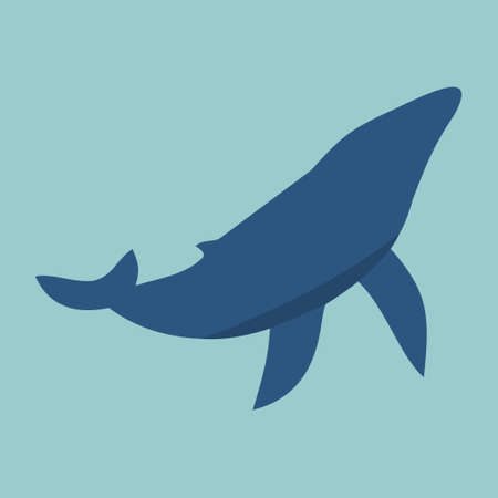 fish, whales illustrationのイラスト素材