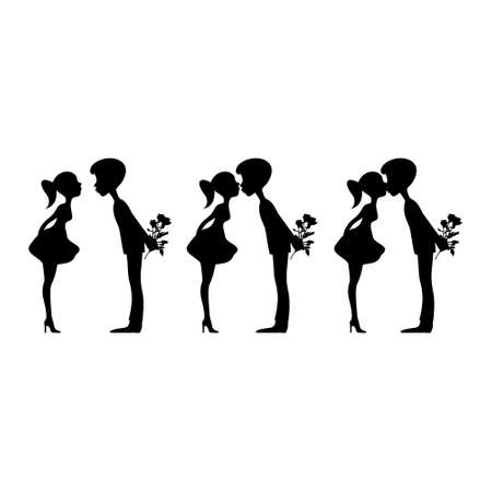 people in action illustrationのイラスト素材