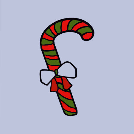 Caramel on a stick is festiveのイラスト素材