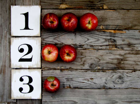 Image on a fruitの写真素材