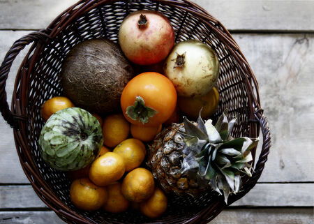 Image on a variety of fruitsの写真素材