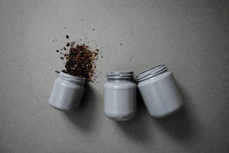 Picture on glass boatsの写真素材