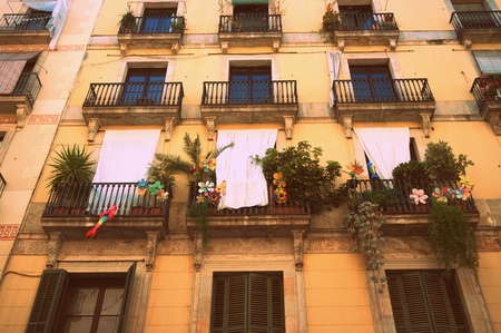 In the cityの写真素材