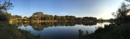 Ibirapuera Park viewの写真素材