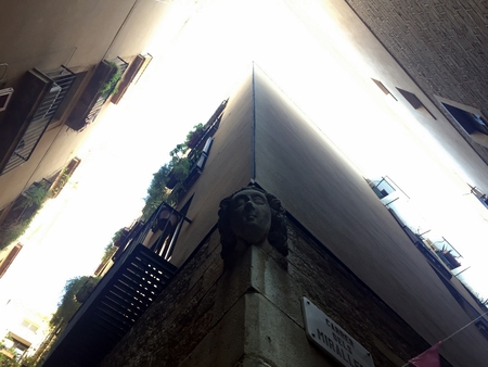 Architecture in Barcelonaの写真素材