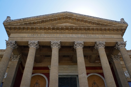 Teatro Massimo in Palermoのeditorial素材