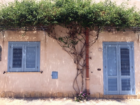 San Vito Lo Capo street viewの写真素材