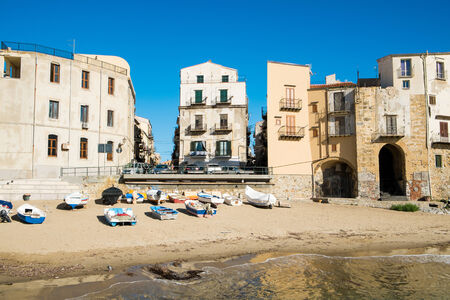 Cefalu old town, Sicily, Italy