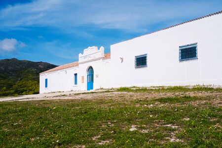 Old prison in Asinara island in Sardinia, Italyのeditorial素材