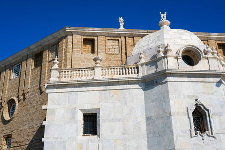 Santa Cruz cathedral in Cadiz, Andalucia, Spain