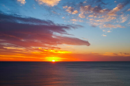 Atlantic ocean in Cadiz, Andalucia, Spainの写真素材