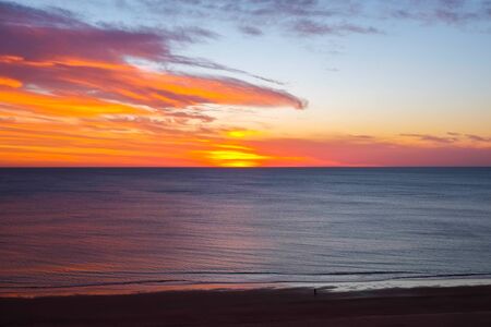 Atlantic ocean in Cadiz, Andalucia, Spainの写真素材