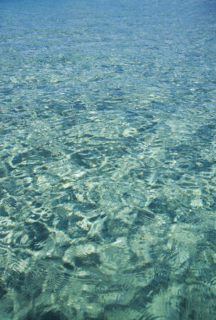 close-up of sea water in Sardinia, Italyの写真素材