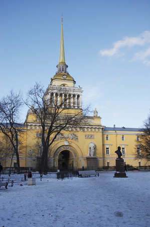 The Admiralty, St Petersburg, Russiaの写真素材