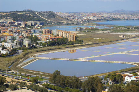 Cagliari, Sardinia, Italyの写真素材