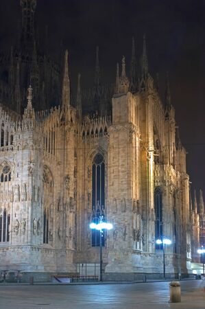 The Dome cathedral, Milan, Italyの写真素材