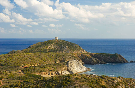 Capo Malfatano in Teulada, Sardinia, Italyの写真素材