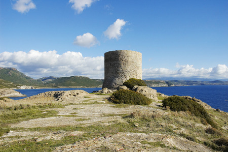 Argentina tower in Sardinia, Italyの写真素材