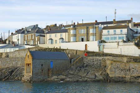 Porthleven in Cornwall, United Kingdomの写真素材