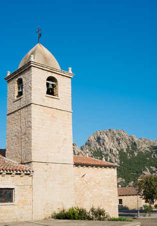 San Pantaleo village in Emerald coast, north of Sardinia, Italyの写真素材
