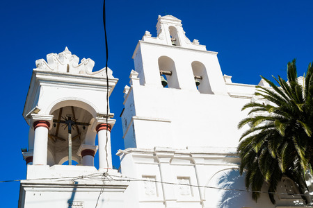 La Merced church in downtown Sucre, Boliviaの写真素材