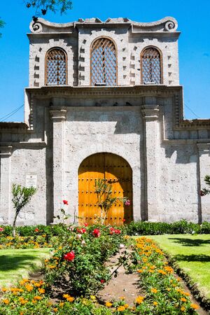 San Francisco square in Arequipa, Peruのeditorial素材