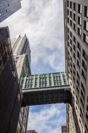 A sky bridgeの写真素材