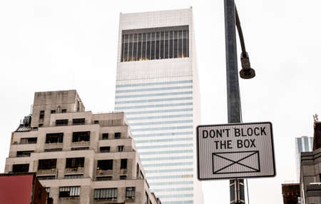 Road signs in the cityの写真素材